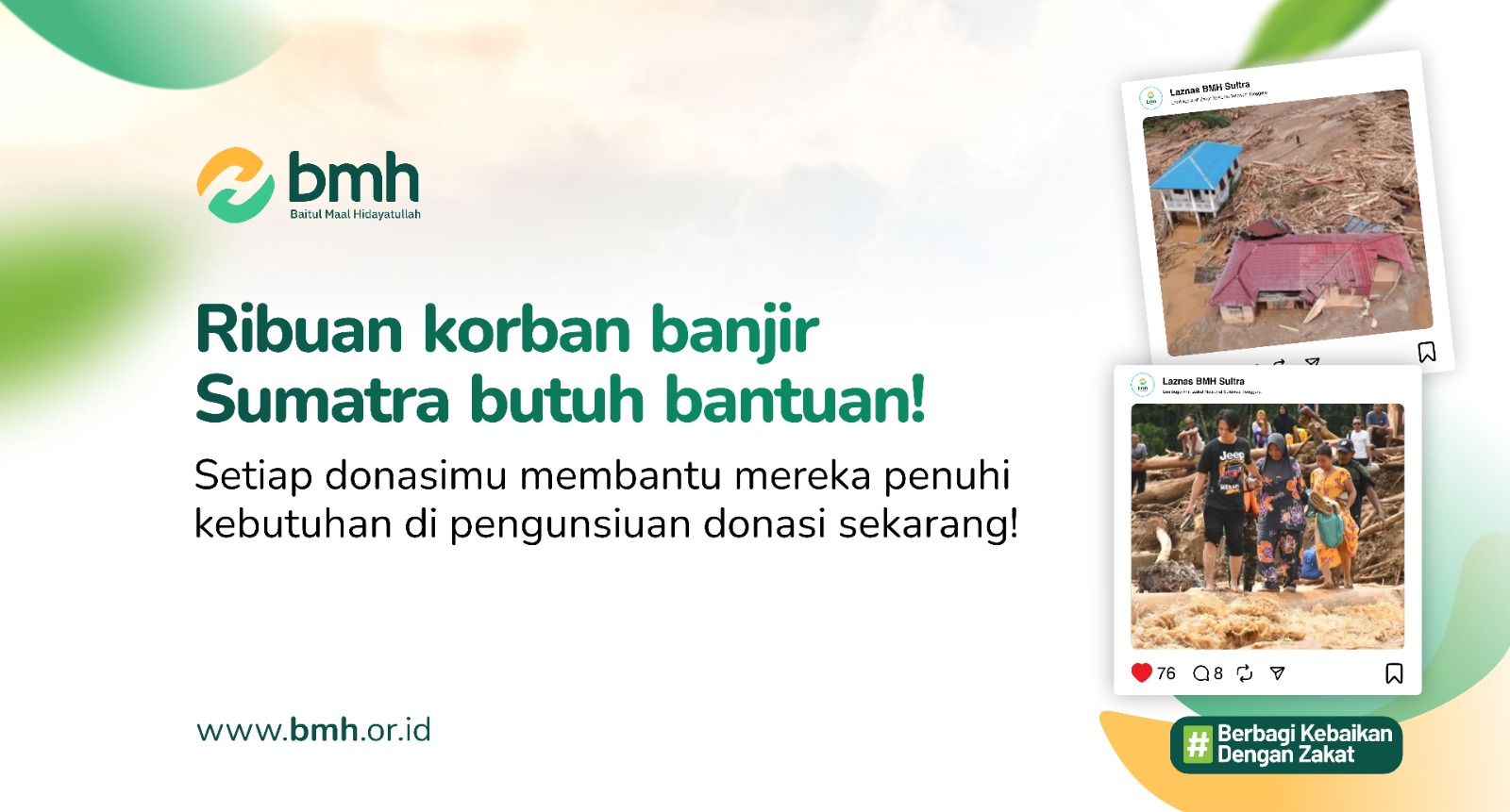 Solidaritas Bantu Korban di Sumatra - BMH Sultra