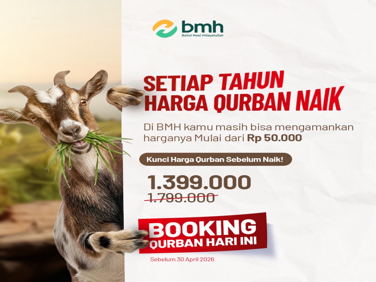 Semua Bisa Berqurban (PROMO TERBATAS)